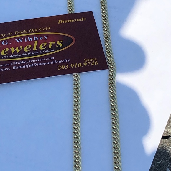 Vintage 14 kt yellow gokd ,diamond, blue topaz rng - Picture 6 of 6